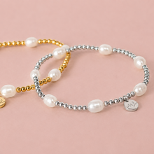 Load image into Gallery viewer, Esmé Pearl Beaded Bracelet