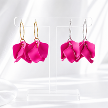 Load image into Gallery viewer, Peony Hoops