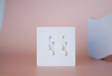 Load image into Gallery viewer, Olivia Pearl Drop Studs