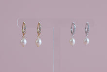 Load image into Gallery viewer, Freya Pearl Huggies