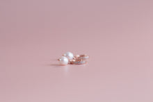 Load image into Gallery viewer, Freya Pearl Huggies