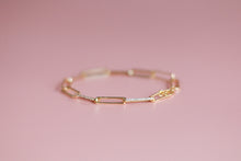 Load image into Gallery viewer, Lottie Paperclip Bracelet