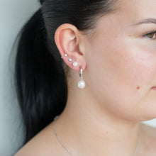 Load image into Gallery viewer, Fleur Pearl Huggies