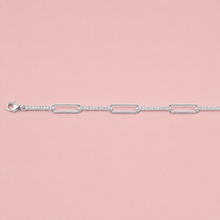 Load image into Gallery viewer, Lottie Paperclip Bracelet