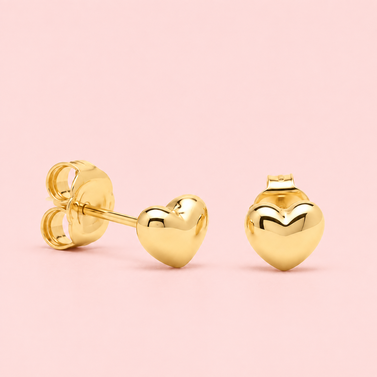 Maisie Heart Studs