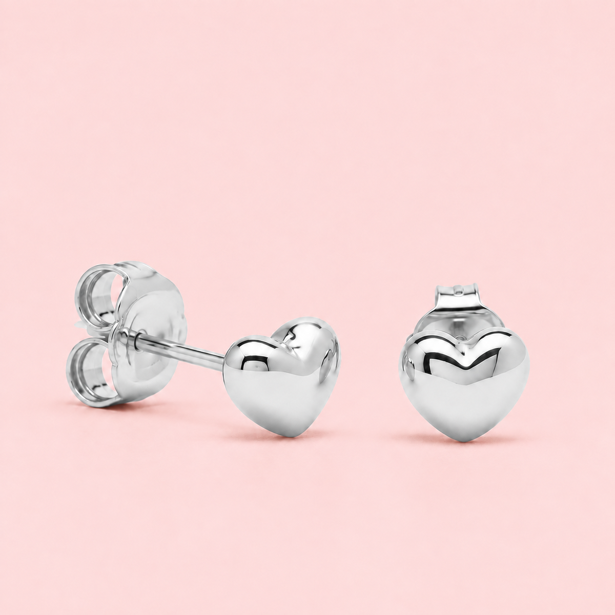 Maisie Heart Studs