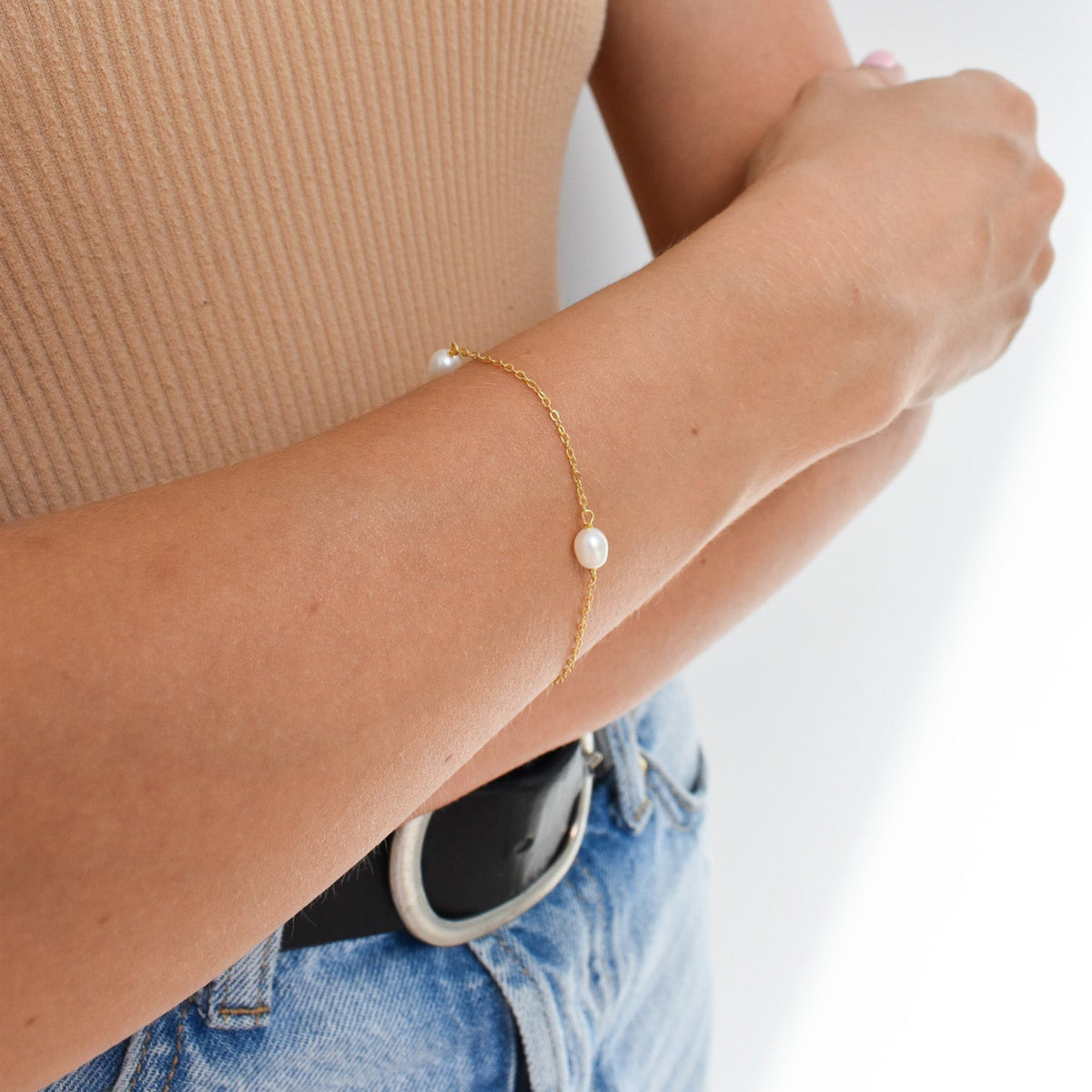 Adeline Pearl Bracelet