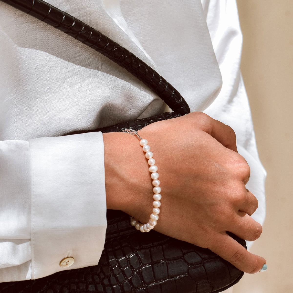 Sienna Pearl Bracelet
