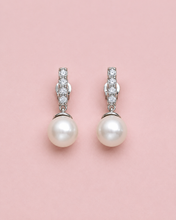 Load image into Gallery viewer, Sadie Pearl Drop Studs
