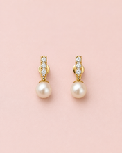 Load image into Gallery viewer, Sadie Pearl Drop Studs
