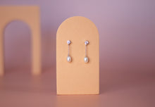 Load image into Gallery viewer, Olivia Pearl Drop Studs
