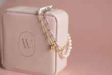 Load image into Gallery viewer, Sienna Pearl Bracelet
