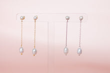 Load image into Gallery viewer, Jessie Pearl Drop Studs
