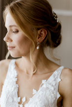 Load image into Gallery viewer, Gracie Pearl Huggies
