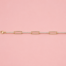 Load image into Gallery viewer, Lottie Paperclip Bracelet
