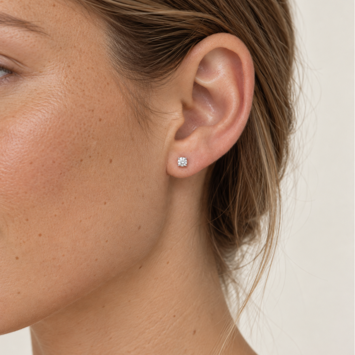 Sophia Moissanite Studs