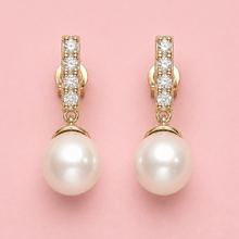 Load image into Gallery viewer, Sadie Pearl Drop Studs
