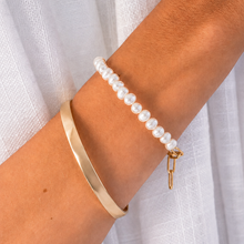 Load image into Gallery viewer, Sienna Pearl Bracelet
