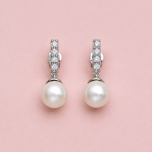 Load image into Gallery viewer, Sadie Pearl Drop Studs
