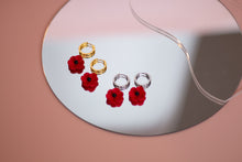 Load image into Gallery viewer, ANZAC Poppy Earrings
