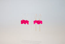 Load image into Gallery viewer, Petite Peony Hoops
