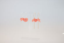 Load image into Gallery viewer, Petite Peony Hoops
