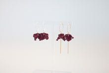 Load image into Gallery viewer, Petite Peony Hoops
